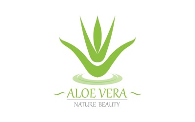 Aloe Vera Logo Nature Template V1