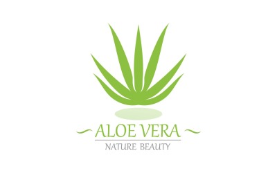 Aloe Vera Logo Nature Template V4