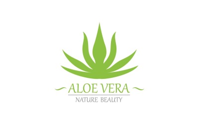 Aloe Vera Logo Nature Template V6