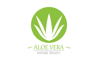 Aloe Vera Logo Nature Template V21