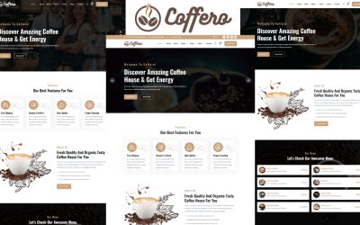 Coffero - Modello HTML5 per caffetteria e caffetteria