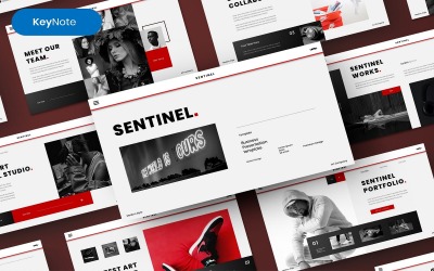 Sentinel -商业keynote模板