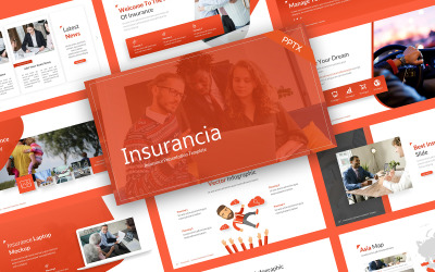 Insurance Insurance Шаблон PowerPoint
