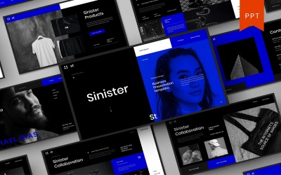 Sinister – PowerPoint sablon