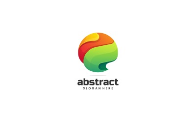 抽象彩色Logo模板