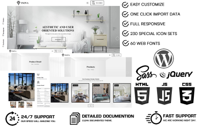 Inova -内饰 &amp;amp; 家具制造WordPress主题