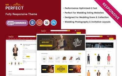 MrPerfect - Elegant Wedding WooCommerce Theme