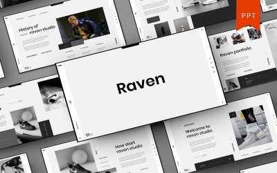 Raven – PowerPoint sablon