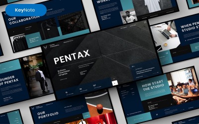 Pentax - Modèle de présentation d&amp;#39;entreprise