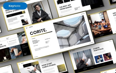 Corite - Modèle de présentation d&amp;#39;entreprise