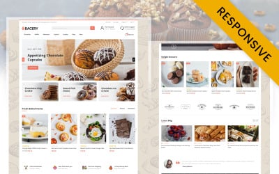 Bacery - Backery &amp;amp; Pastry Store Prestashop Responsive Theme