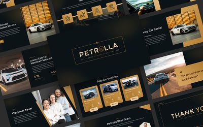 Petrolla - Car Service Google Slides Presentation Template