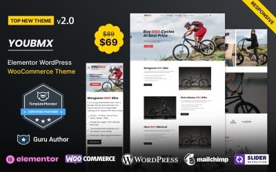 YOUBMX - BMS and Cycling WordPress Theme