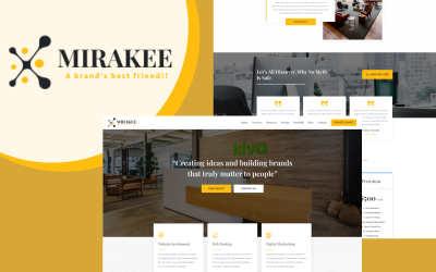 Mirakee -  A Multipurpose Elementor Template Kit