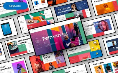 Felman — szablon biznesowej prezentacji