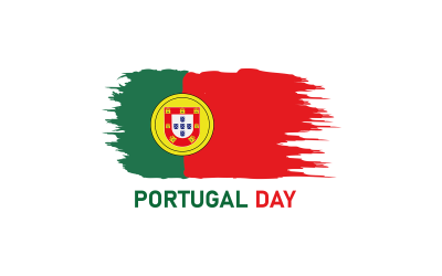 Вектор иллюстрации Дня Португалии