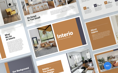 Interior 设计 Presentation Keynote Template