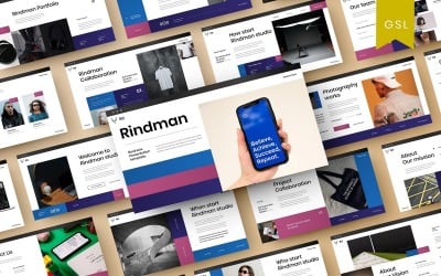 Rindman - Modello di diapositiva di Google aziendale