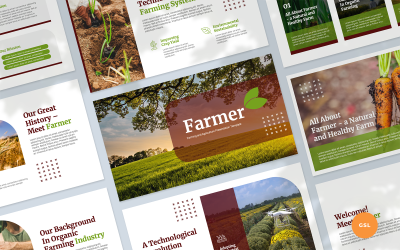 Farming and Agriculture - Presentation Google Slides Template