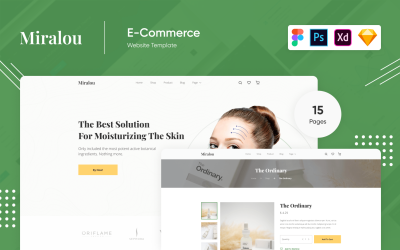Miralou -化妆品商店电子商务主题