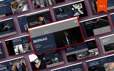 Bernad – Biznes Szablon PowerPoint