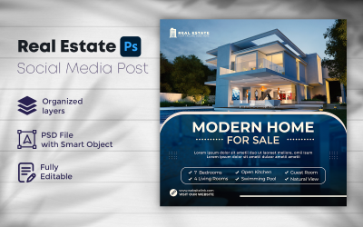 Real Estate Social Media Post Template 8