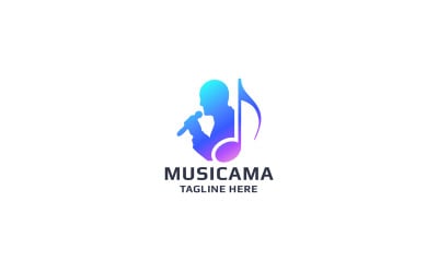 专业的Musicama标志