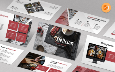 Restaurant Presentation PowerPoint Template