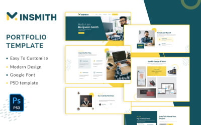 MINSMITH - Portfolio PSD  Multipage Template