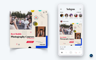 Fényképészeti szolgáltatások Social Media Post Design Template-24