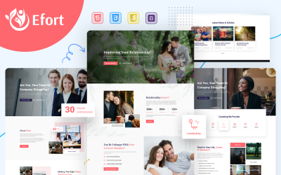 Efort - Шаблон Life Coach HTML5