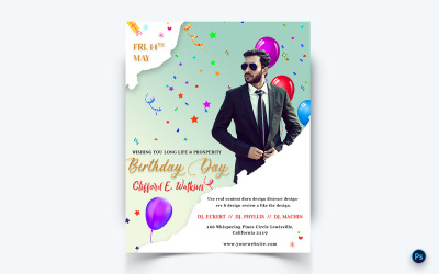 Birthday Party Celebration 社交媒体 Instagram Feed-04