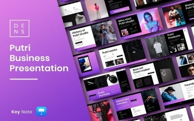 Putri – Business Keynote Template