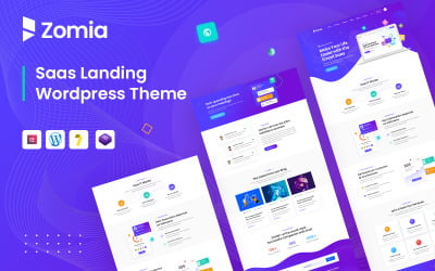 Zomia - Saas &amp;amp; Startup WordPress Theme.