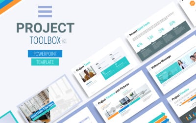Casella degli strumenti di progetto - Modello Powerpoint multiuso