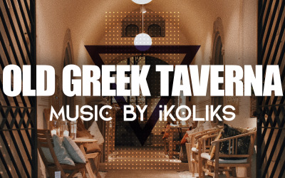 Gammal grekisk taverna - etnisk världsbakgrundsmusik