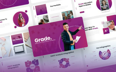 Grade - Education Keynote Template