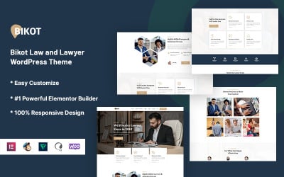 Bikot -法律和律师WordPress主题