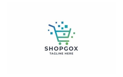 Pixel Shopping Basket Logo