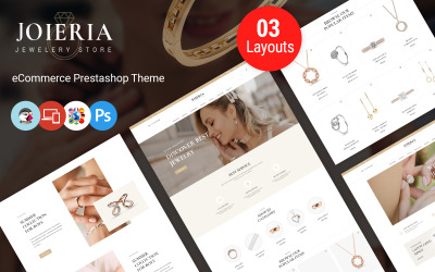 Joieria - Prestashop-Thema für Juwelier- und Accessoires-Shop