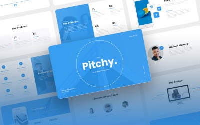 Pitch - Modello PowerPoint per Pitch Deck multiuso