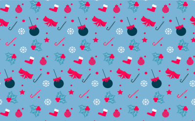 Creative Christmas pattern design vector