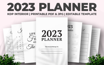 2023 Planner KDP Interior