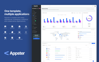 Appster - CRM-toepassingssjabloon voor beheerders