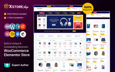 Xstore - Mega Shop Elementor woocommerce主题