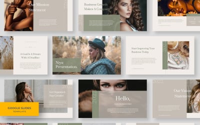 Niyu - Minimalist Multipurpose Business Google Slides Template