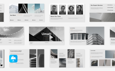 Umah Architecture Corporate Keynote Template