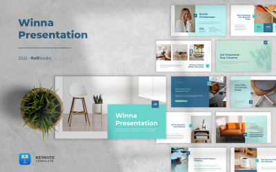 Winna - Minimalist Multipurpose Keynote Template