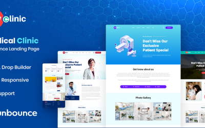 AW-clinics - Medical Unbounce Landing page