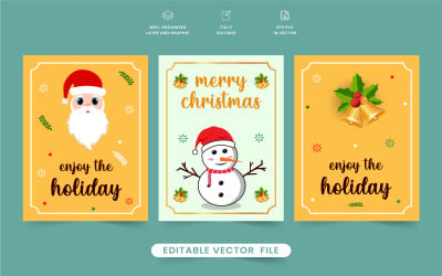 Corporate Gift Card Design für Weihnachten